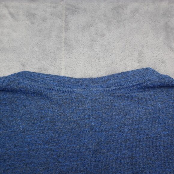 5TH Ocean Shirt Womens L Blue Chicago Cubs Short Sleeve VNeck Knit Casual Tee - Picture 13 of 16